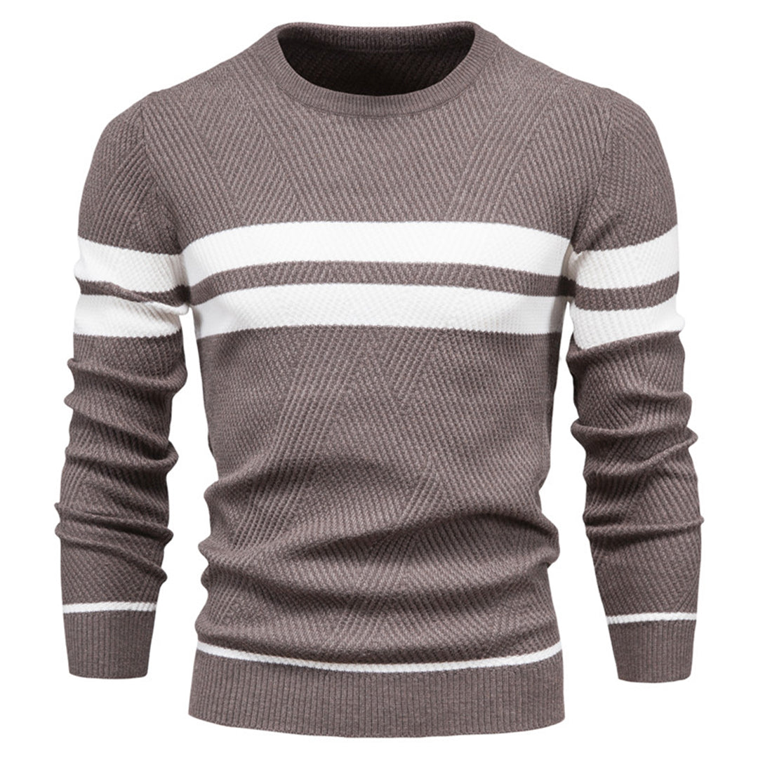 Men's Slim Fit Ribbed Sweater