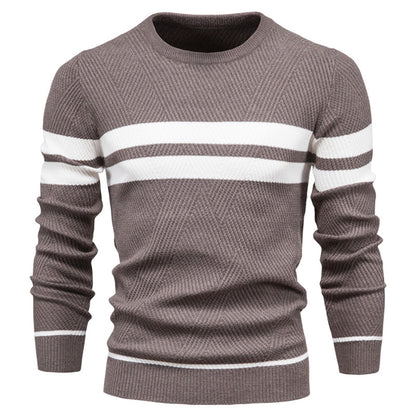 Men's Slim Fit Ribbed Sweater