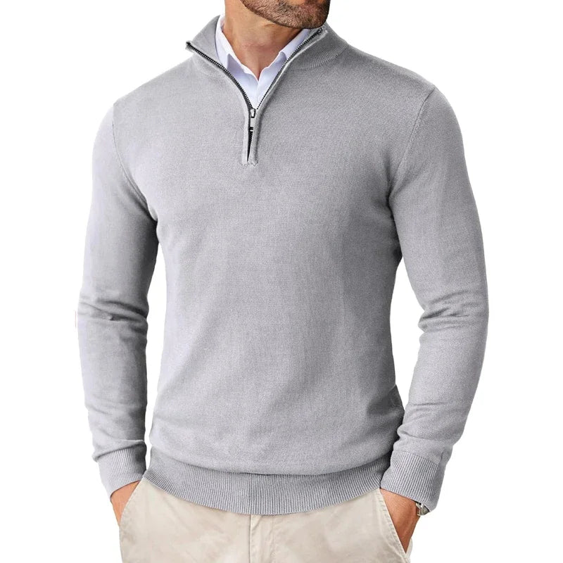 Comfy Classic Crew Neck Cotton Sweater