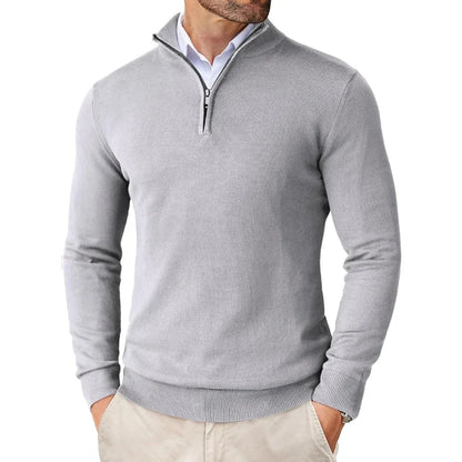 Comfy Classic Crew Neck Cotton Sweater