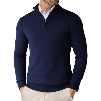 Comfy Classic Crew Neck Cotton Sweater
