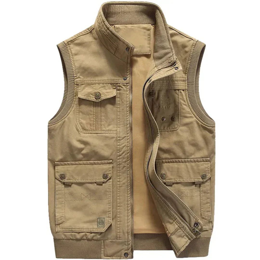 Practical Mens Vest with Lots of Pockets - Vossary