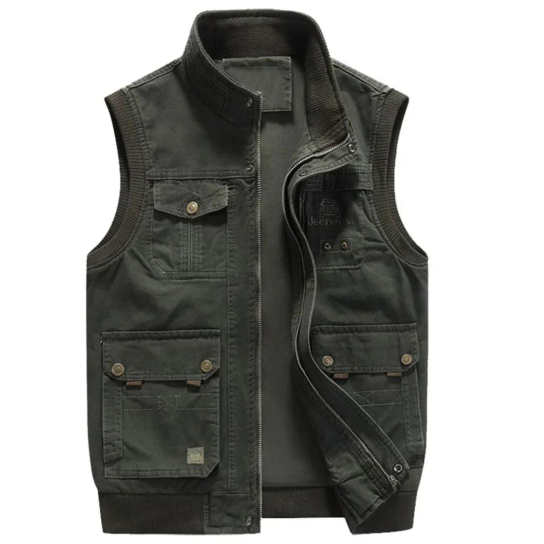 Practical Mens Vest with Lots of Pockets