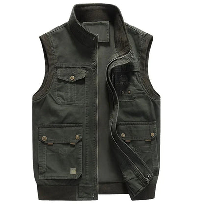 Practical Mens Vest with Lots of Pockets