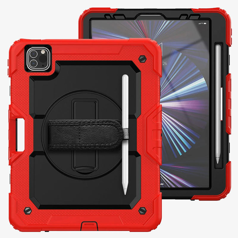 Tough Protective iPad Cover with Handle Strap