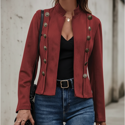 Luxurious Velvet Blazer Coat
