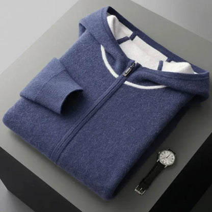 Luxury Soft Hoodie Zip Sweater