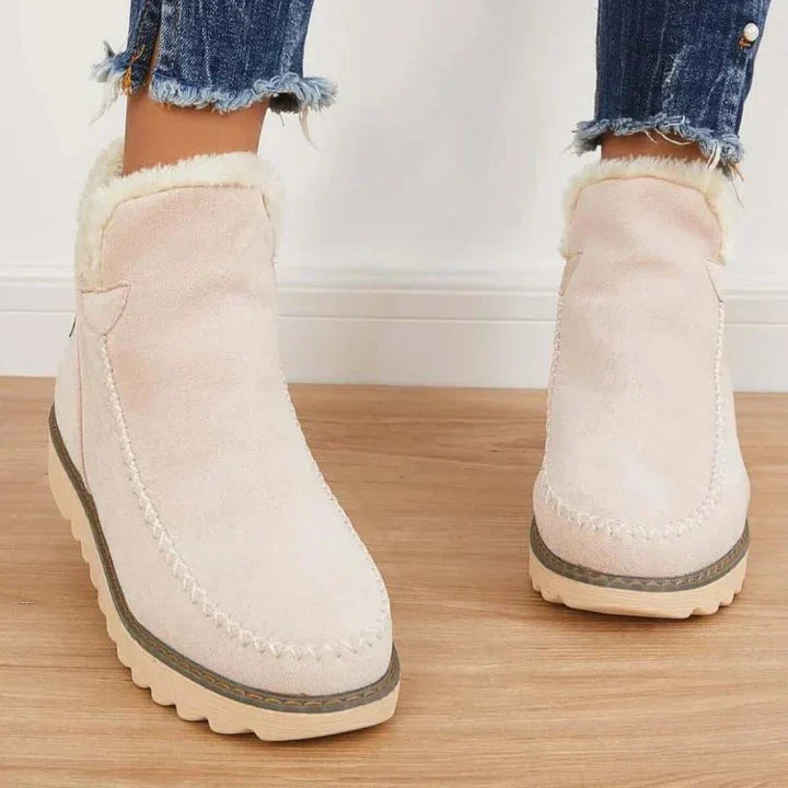 Warm Waterproof Women's Winter Boots - Classic & Comfortable - EasyApparels