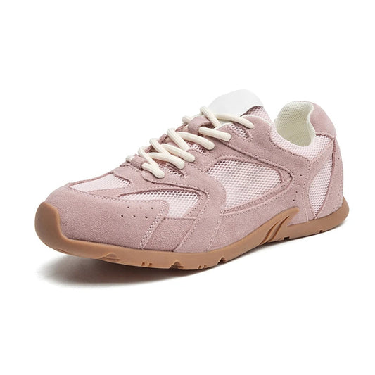 Classic Women's Lace Up Shoes - Comfortable Casual Sneakers - Luxicro