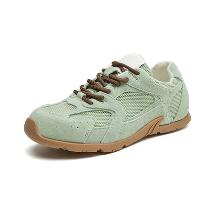 Classic Women's Lace Up Shoes - Comfortable Casual Sneakers