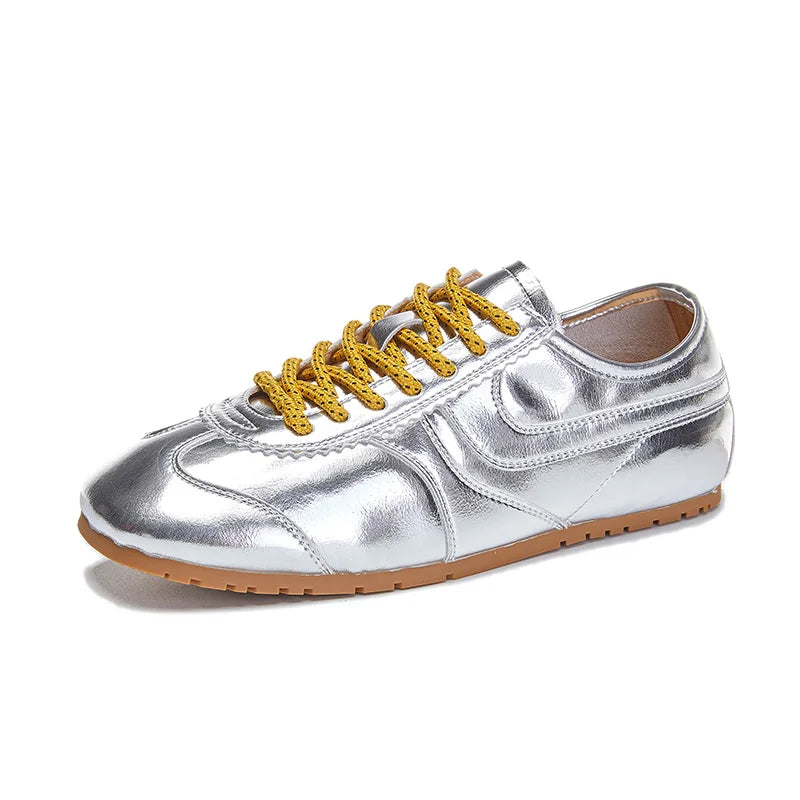 Classic Women's Lace Up Fashion Sneakers