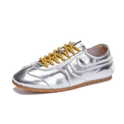 Classic Women's Lace Up Fashion Sneakers