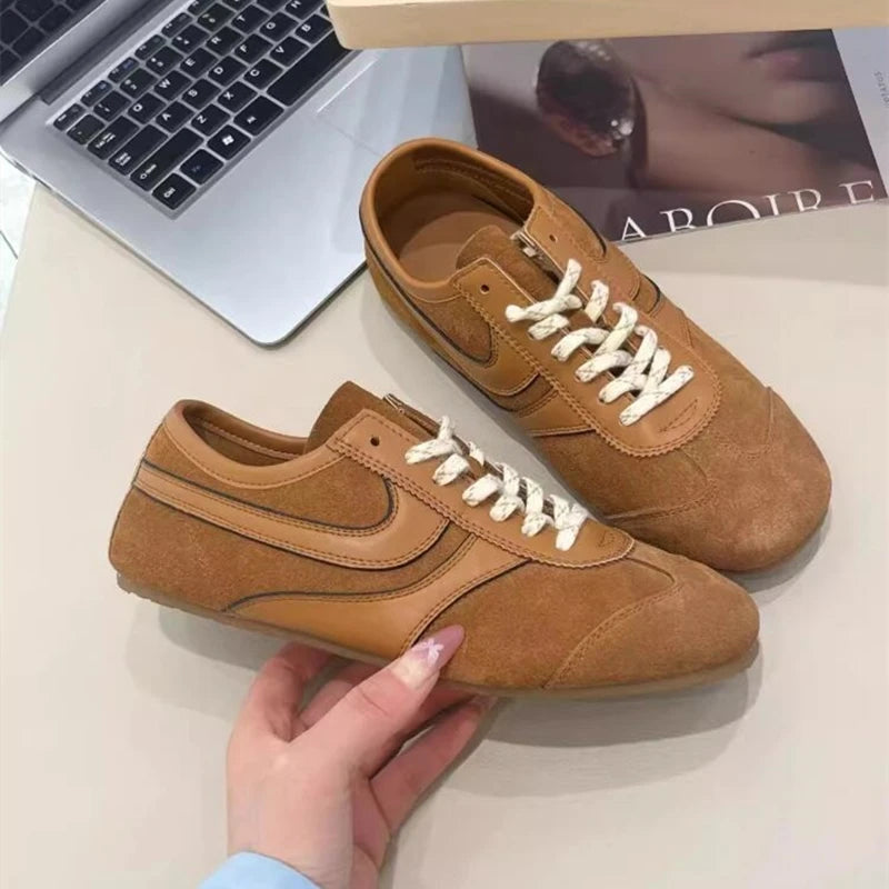 Classic Women's Lace Up Fashion Sneakers