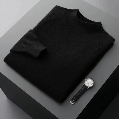 Soft Luxe Mock Neck Cashmere Sweater