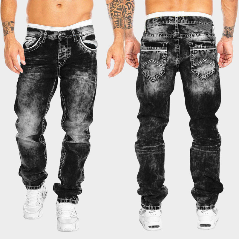 Fashionable Dark Wash Skinny Jeans