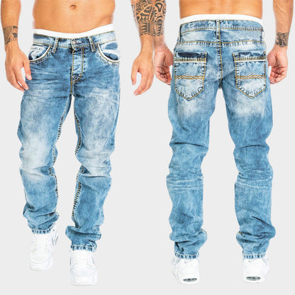 Fashionable Dark Wash Skinny Jeans