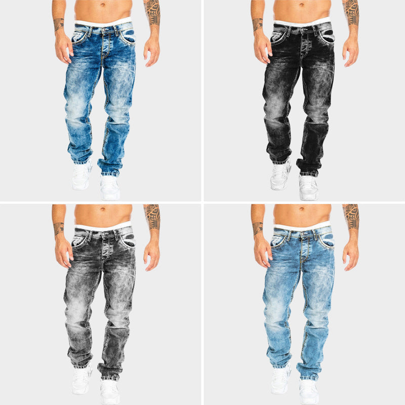 Fashionable Dark Wash Skinny Jeans