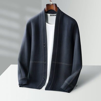 Warm Cozy Wool Cardigan Sweater