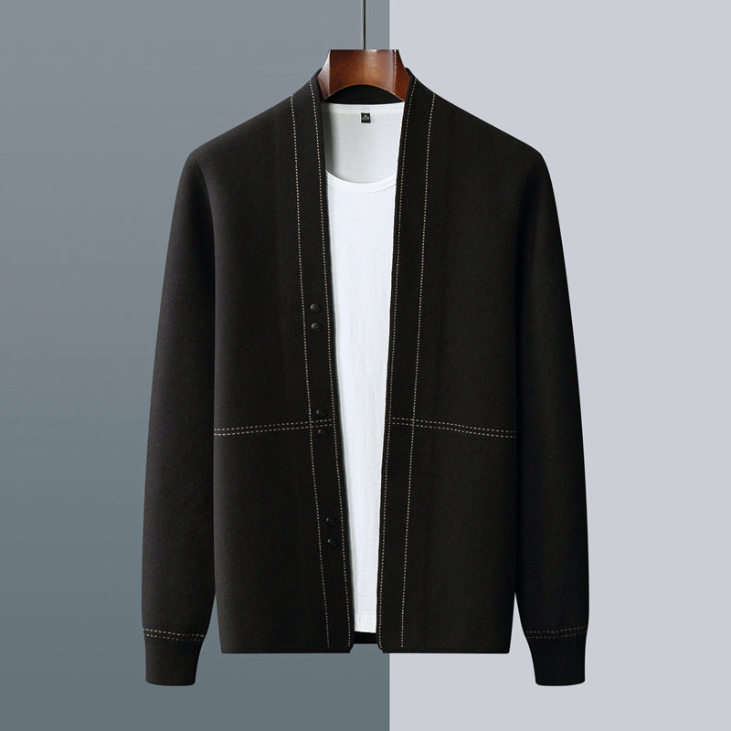 Warm Cozy Wool Cardigan Sweater