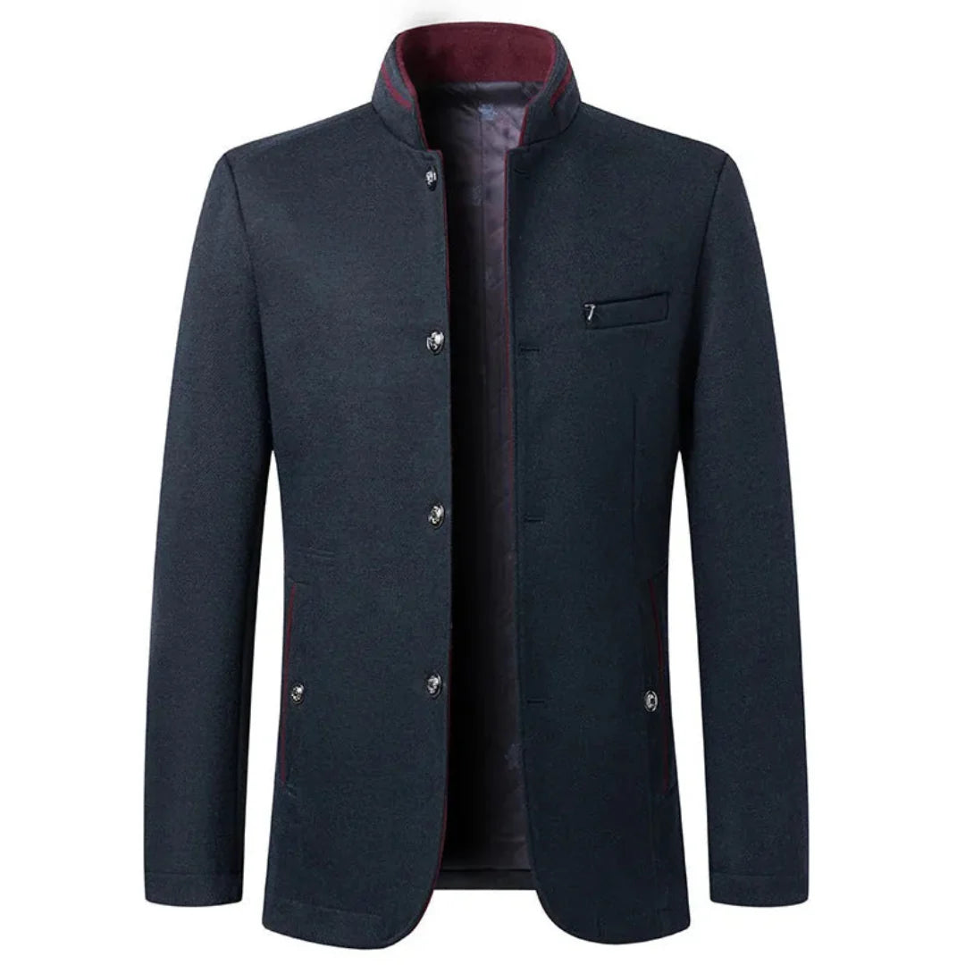Warm Classic Wool Trench Coat - EasyApparels