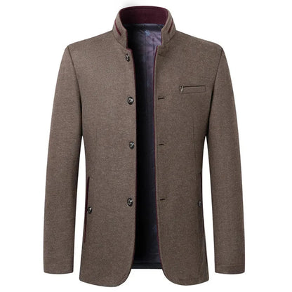 Warm Classic Wool Trench Coat