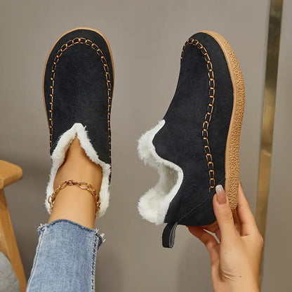 Comfortable Low Heel Ankle Boots for Women - Vossary