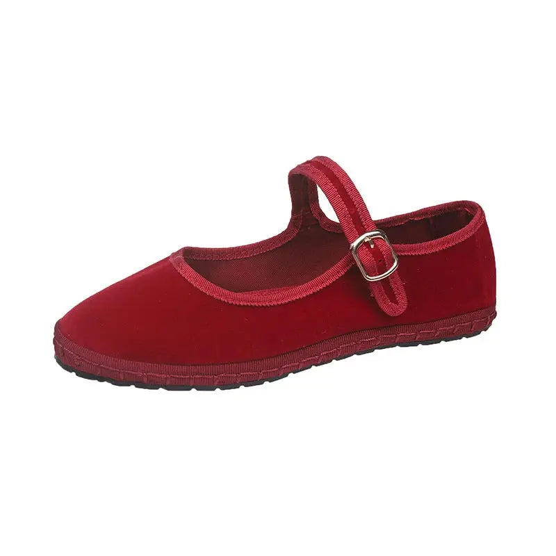 Comfortable Black Women's Flat Shoes - EasyApparels