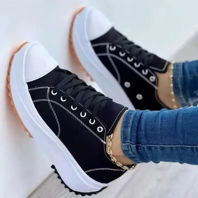 Comfy Women's Lace Up Sport Sneakers