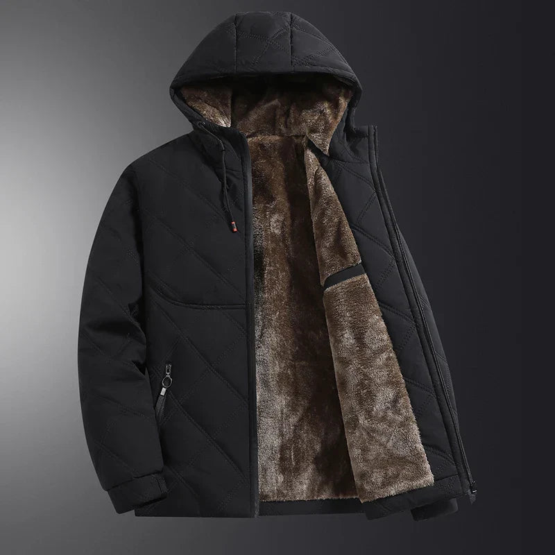 Casual Padded Hoodie Coat