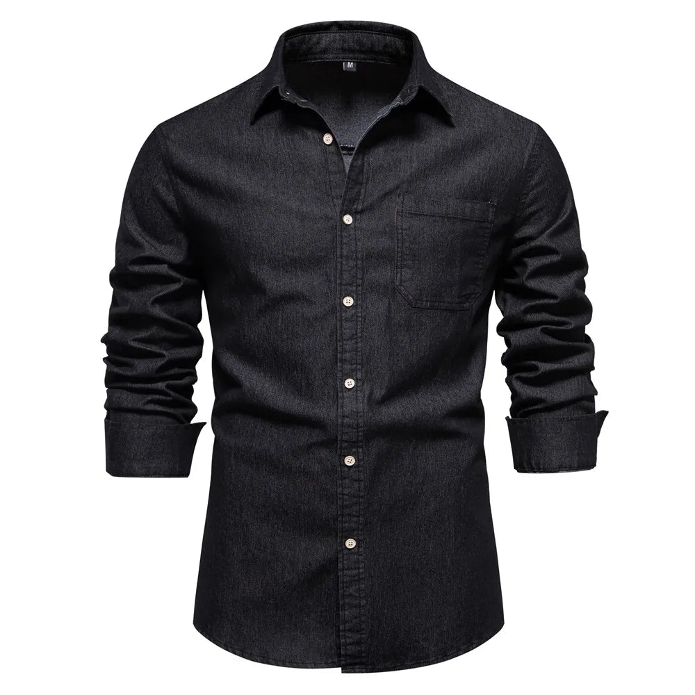 Classic Mens Casual Button Down Shirt