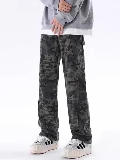 Loose Fit Men's Straight Leg Jeans