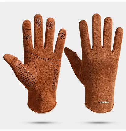Tight Fitting Work Gloves with Studded Accents