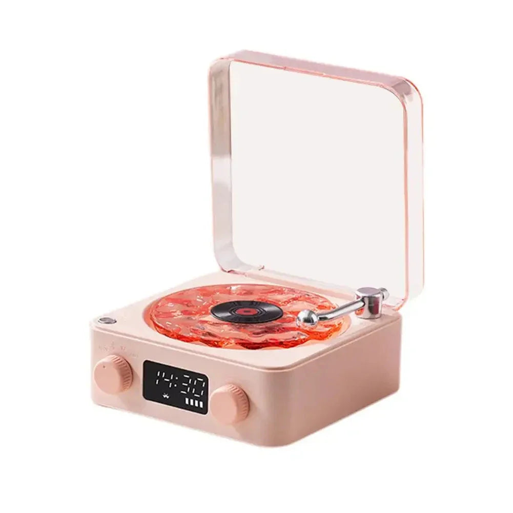 Classic Turntable Speaker System with AUX Input