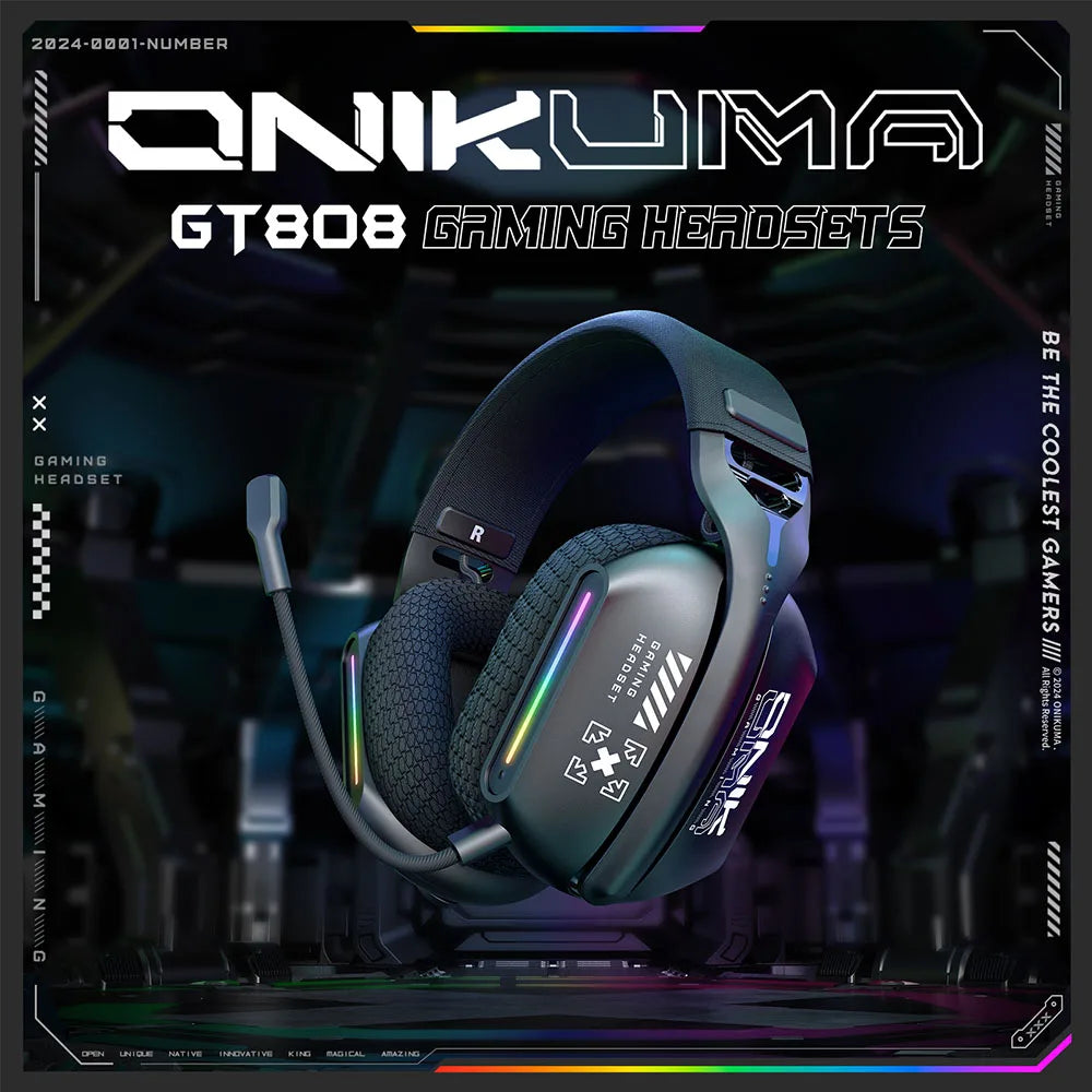 Premium Gaming Headset with Bluetooth and 3D Sound