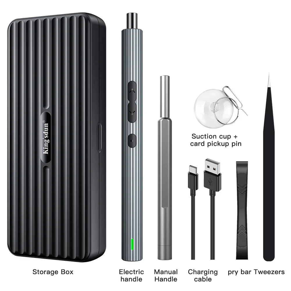 Portable 58-In-1 Rechargeable Cordless Screwdriver Set