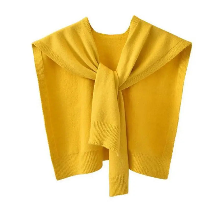 Soft Knit Wool Scarf Wrap