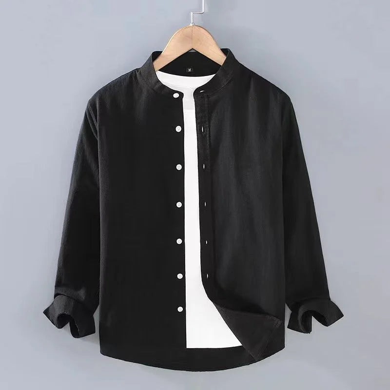 Beachy Cotton Button Down Shirt