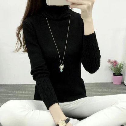 Soft Crew Neck Knit Sweater