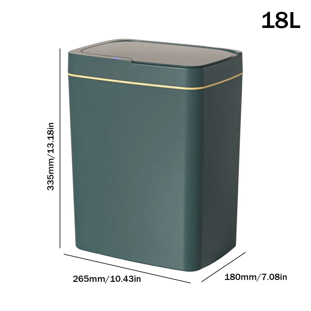 Automatic Touchless 15L 18L Motion Sensor Trash Bin