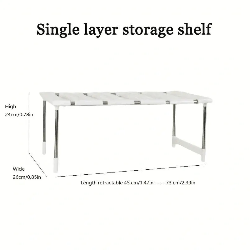 Space Saving Kitchen Sink Shelf Storage
