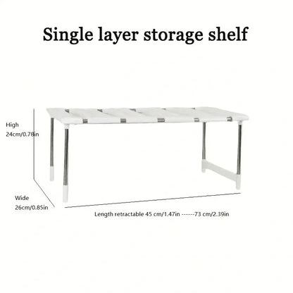 Space Saving Kitchen Sink Shelf Storage