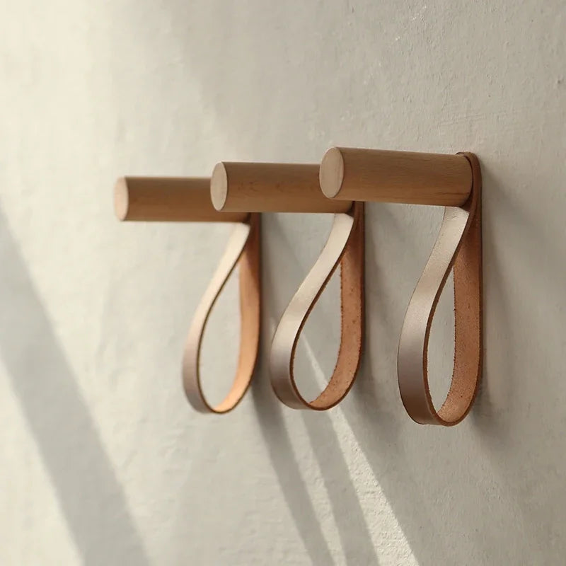 Simple Leather Style Wall Hook - EasyApparels
