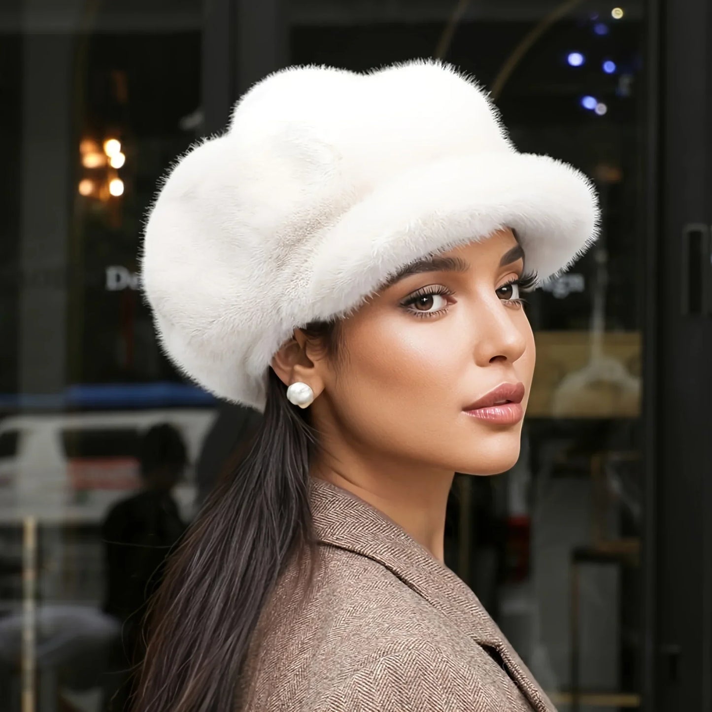 Soft Slouch Baker Boy Beanie Hat