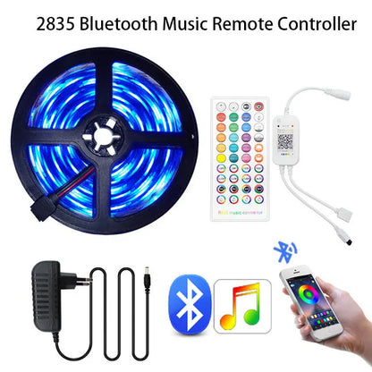 Color Changing LED Tape Lights Music Sync Decor