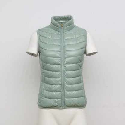 Warm Slim Fit Women's Puffer Gilet