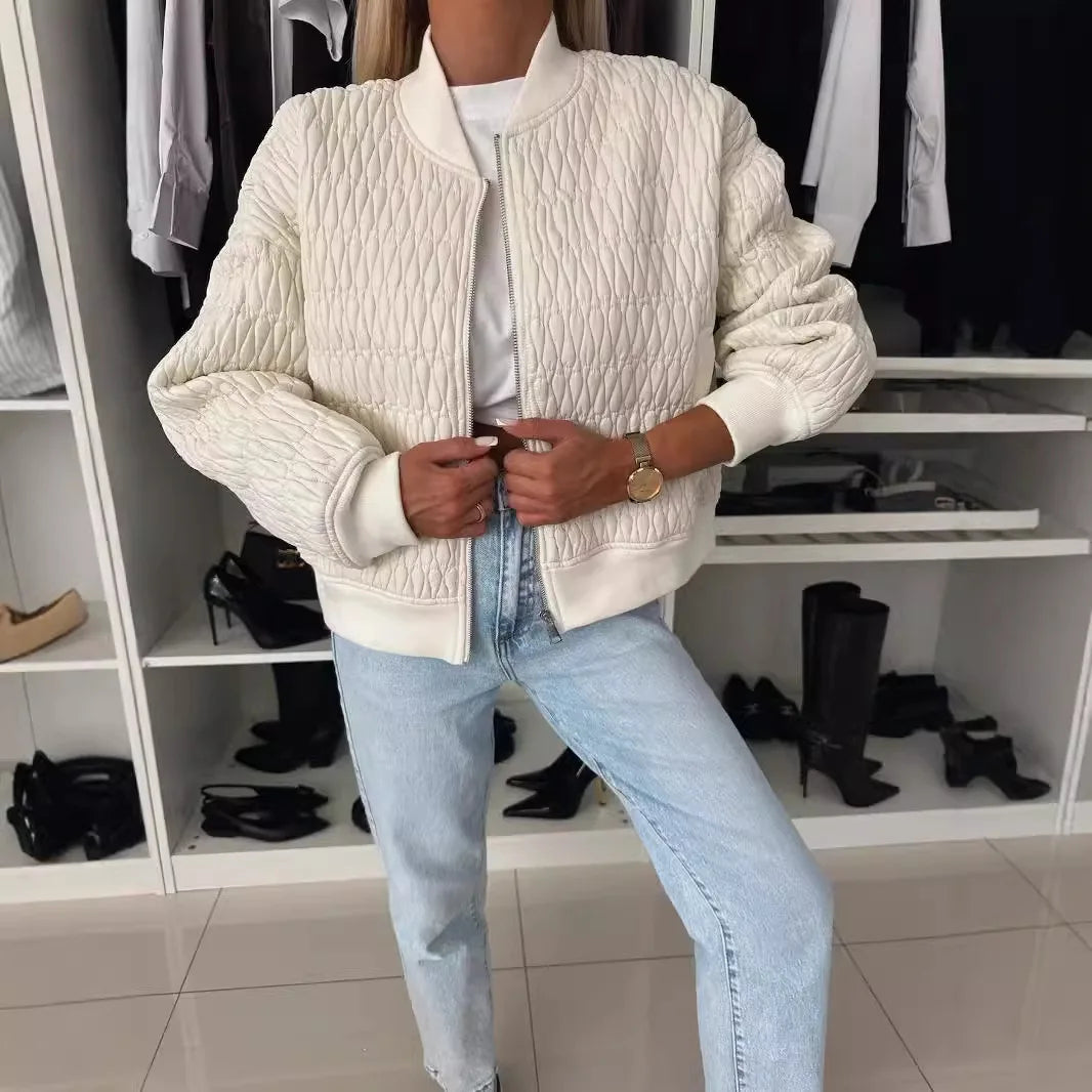 Warm Padded Fashion Bomber Jacket - EasyApparels