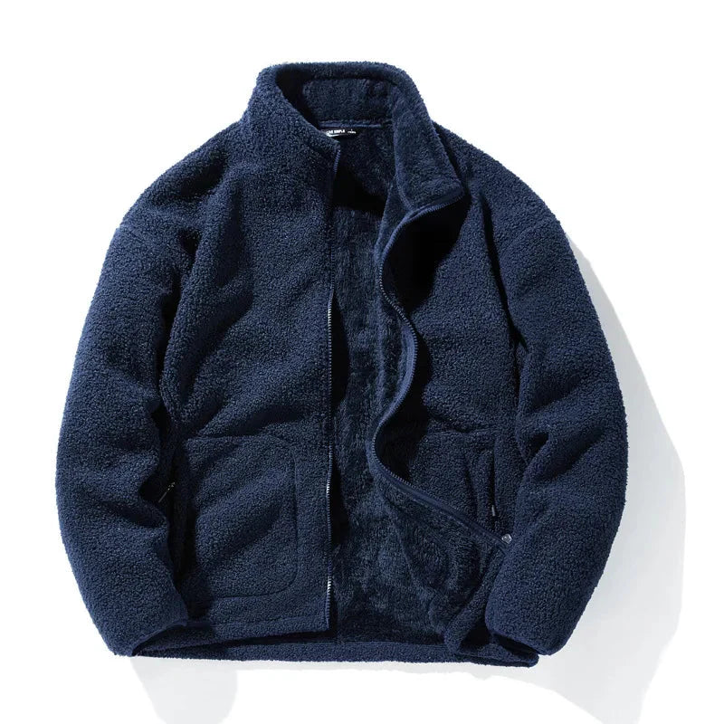 Comfortable Full Zip Mens Casual Jacket