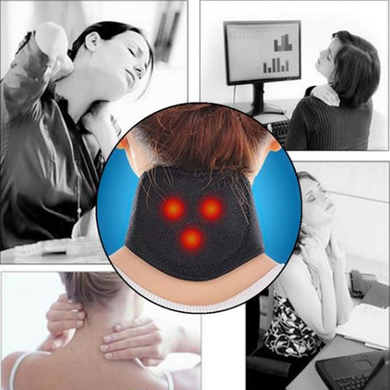 Warm Therapeutic Magnetic Neck Wrap - Vossary