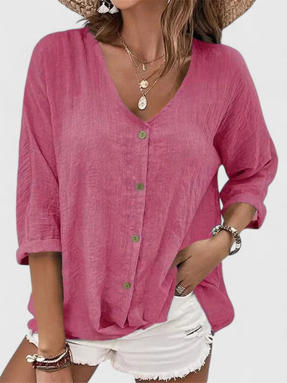 Elegant Women's Office Blouse