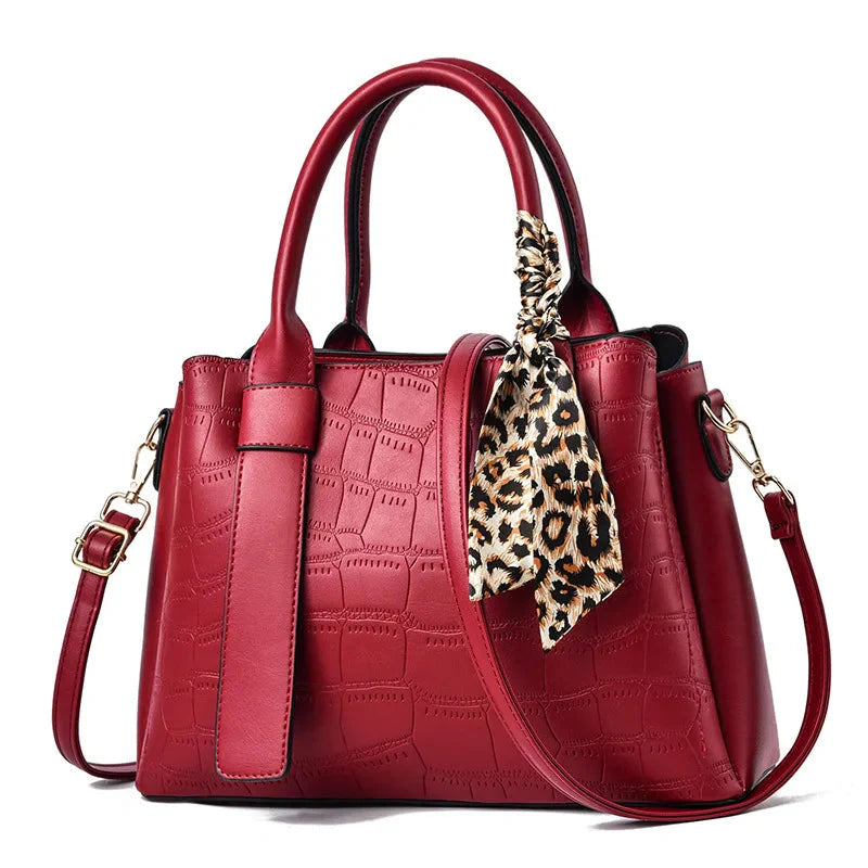 Chic Fabric Shopper Bag for Ladies - Vossary
